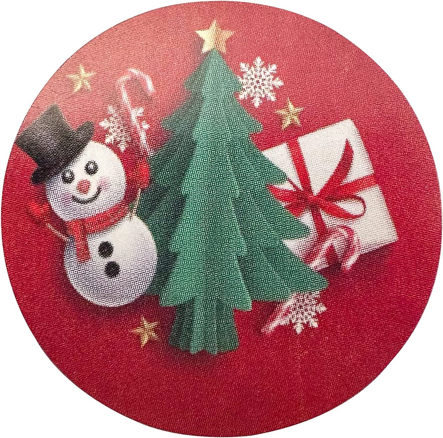 N’icePackaging – 500 Qty – 1 inch – Christmas Themed Holiday Stickers/Sealers – Self-Adhesive – for Decoration/Gifts/Parties/Envelopes/Wrapping/Cards