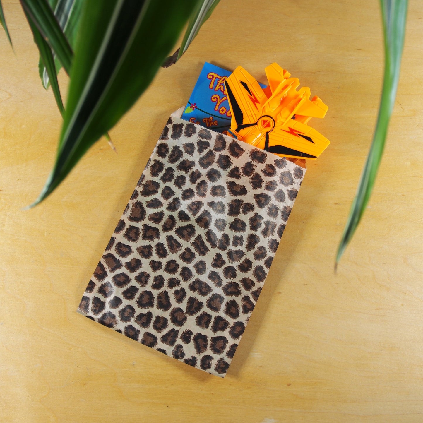 Leopard/Cheetah Pattern Bags Flat Paper Gift Bags