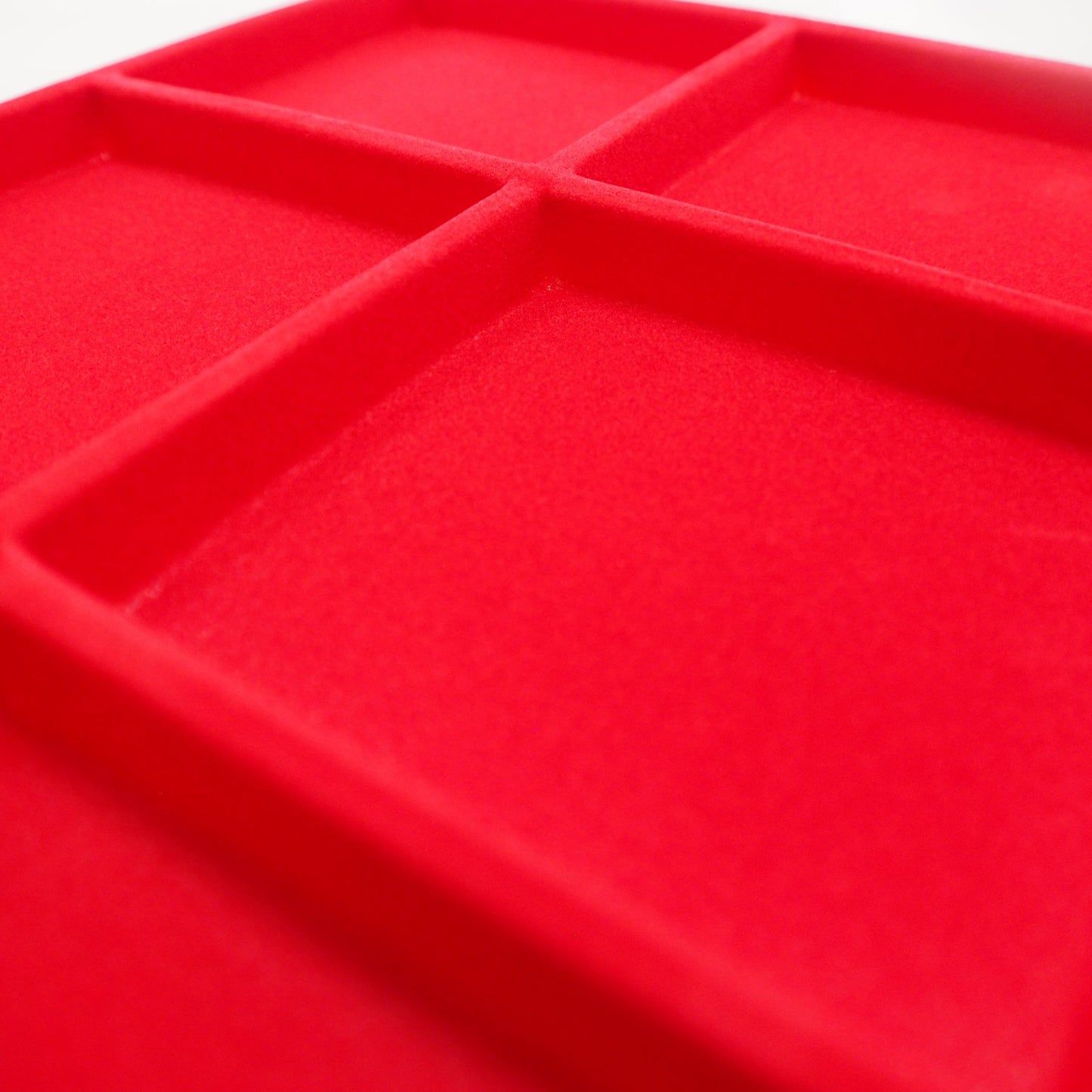 Flocked Storage Tray Inserts - For Merchandise Jewelry & Organization - 14 1/8" x 7 5/8" x 1/2"