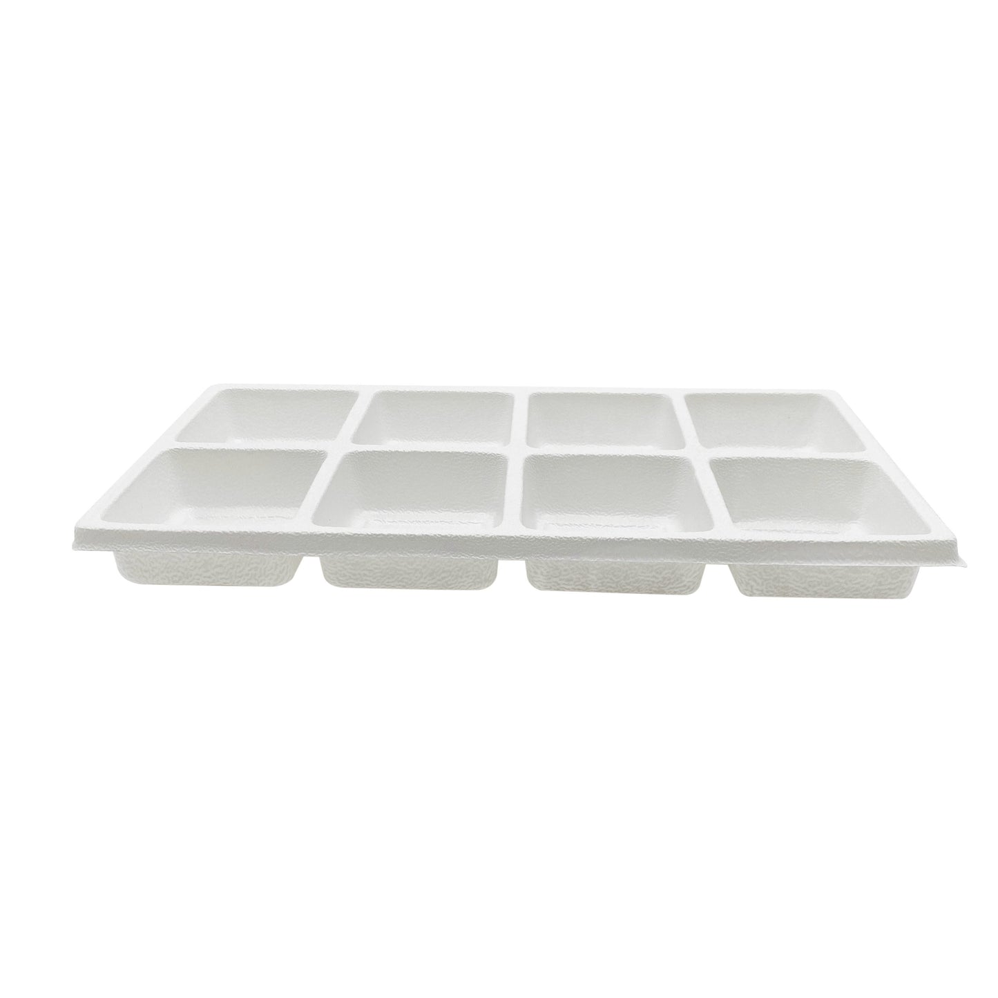 Plastic Storage Display Tray w/ Compartment Sorting Liner - Size 14 3/8" x 8 1/4" x 1 1/2"