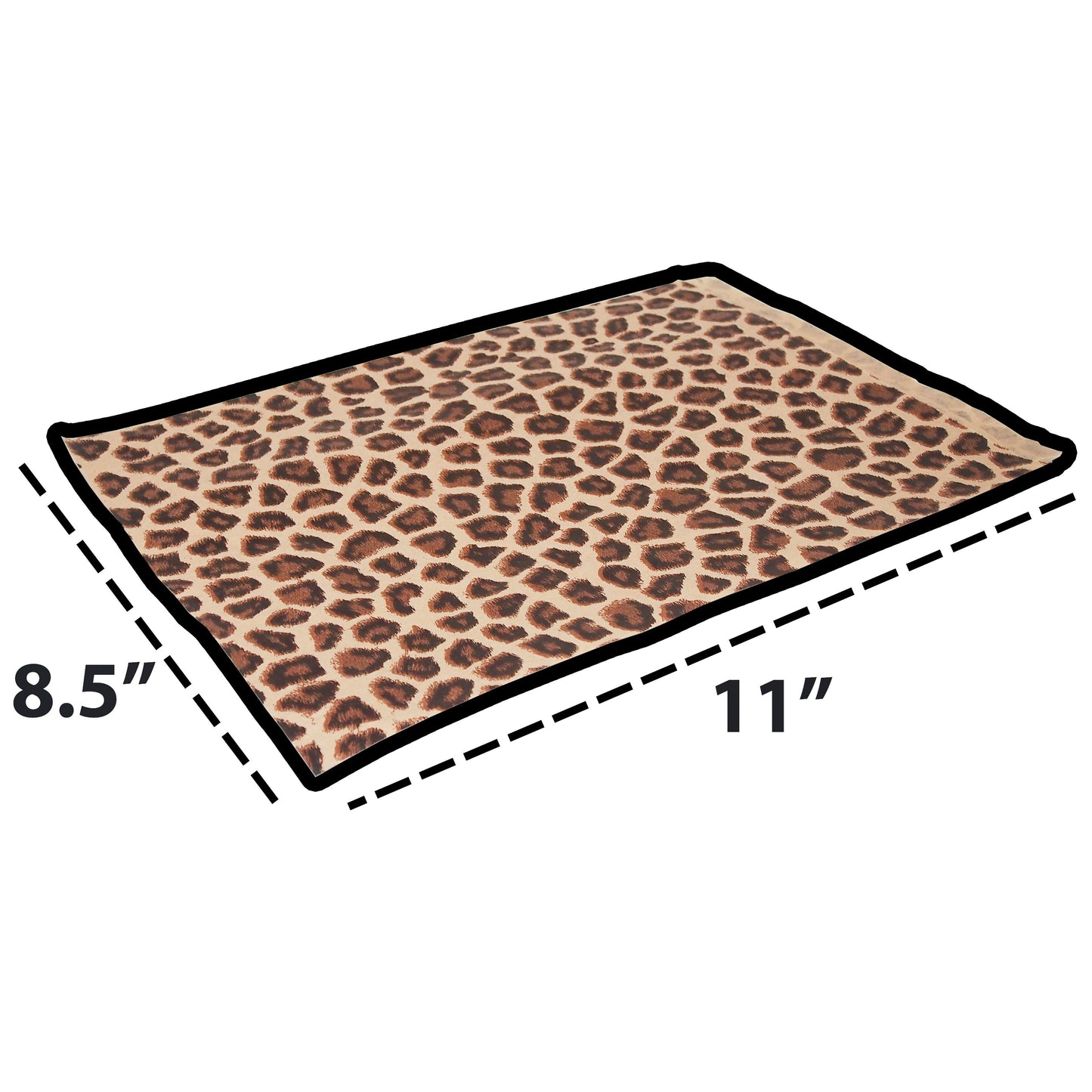 Leopard/Cheetah Pattern Bags Flat Paper Gift Bags