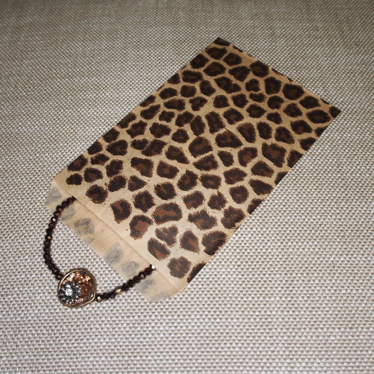Leopard/Cheetah Pattern Bags Flat Paper Gift Bags