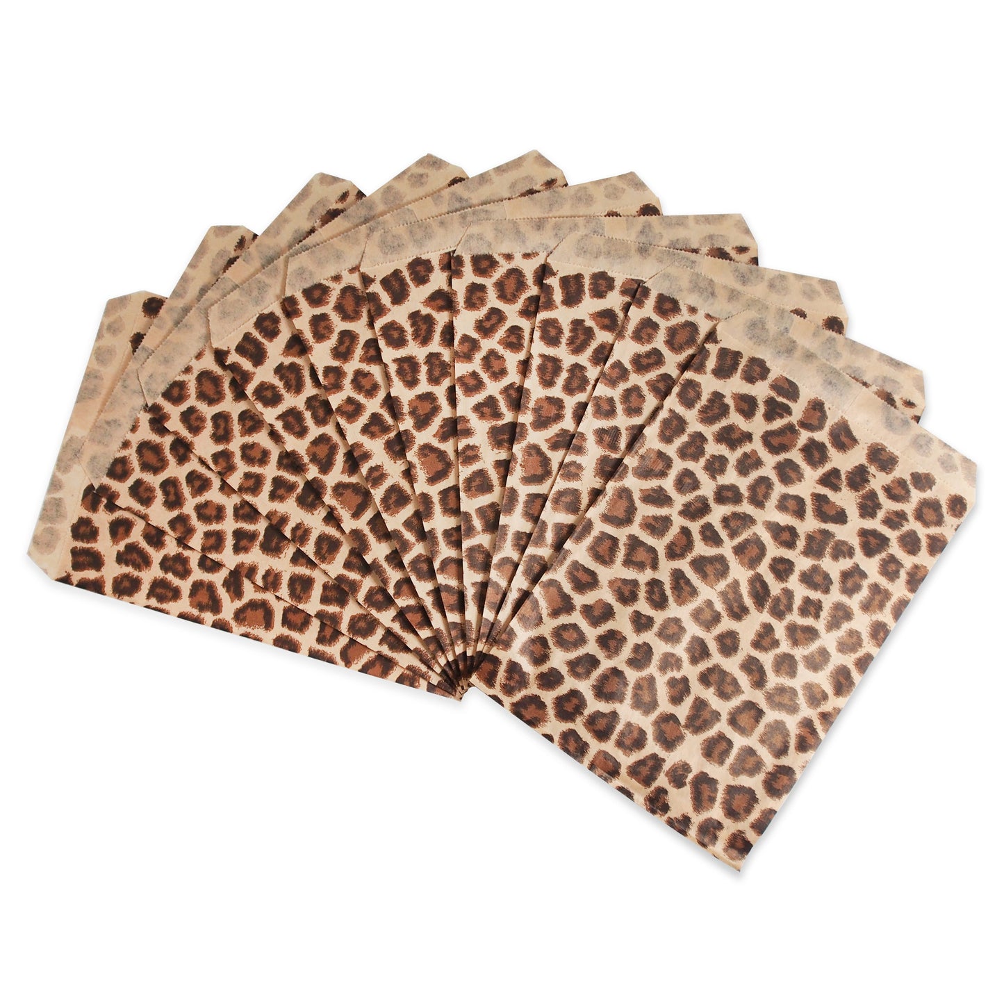 Leopard/Cheetah Pattern Bags Flat Paper Gift Bags
