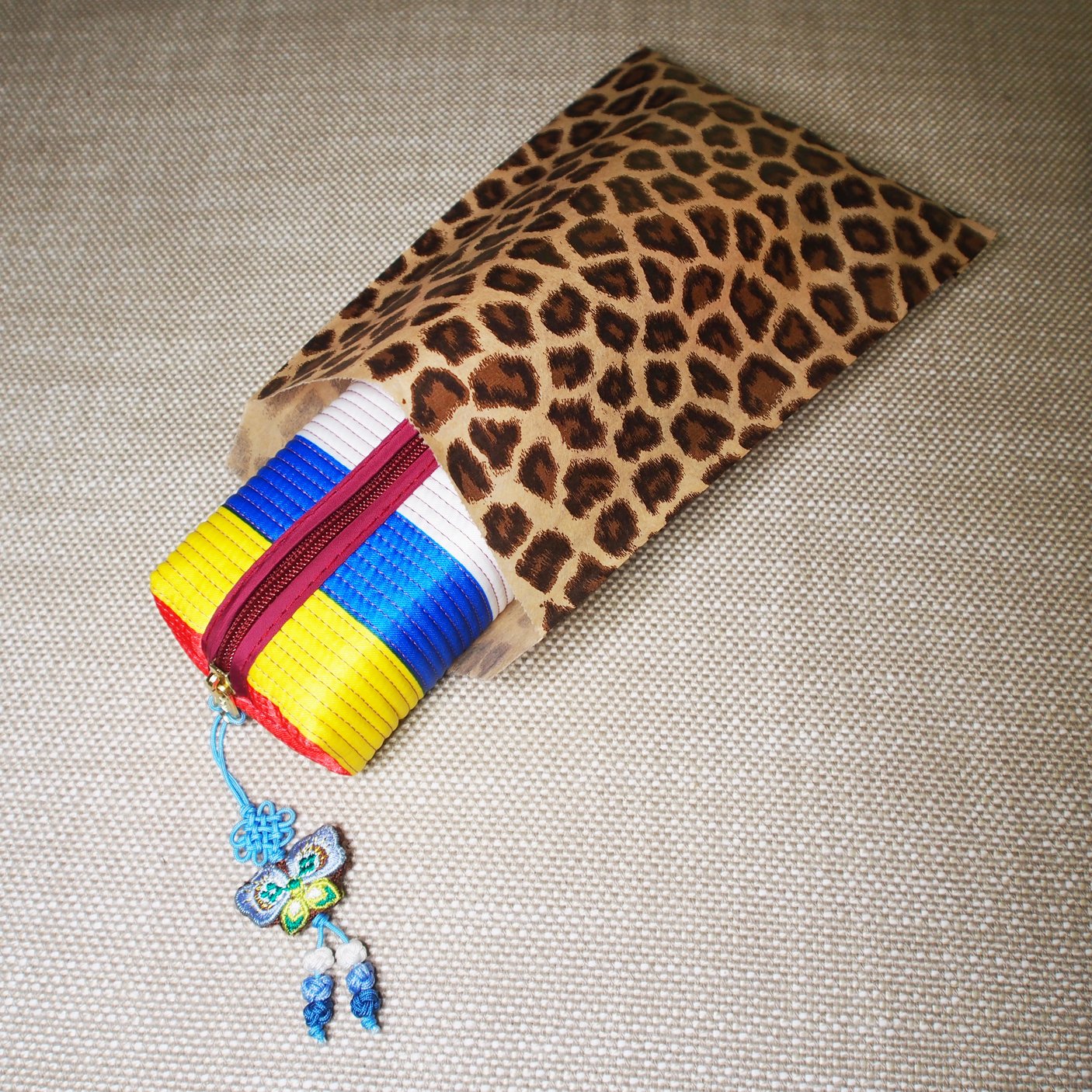Leopard/Cheetah Pattern Bags Flat Paper Gift Bags