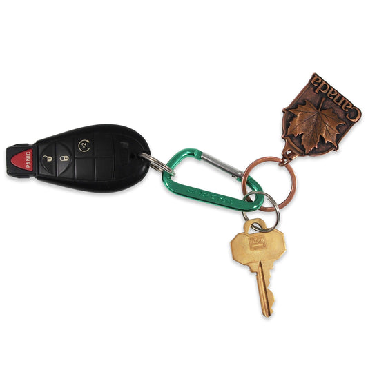 Multi-Pack - Aluminum Carabiner Keychain Set Durable – Self-Closing