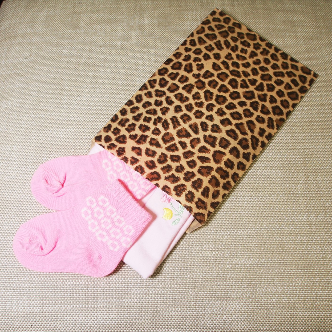 Leopard/Cheetah Pattern Bags Flat Paper Gift Bags
