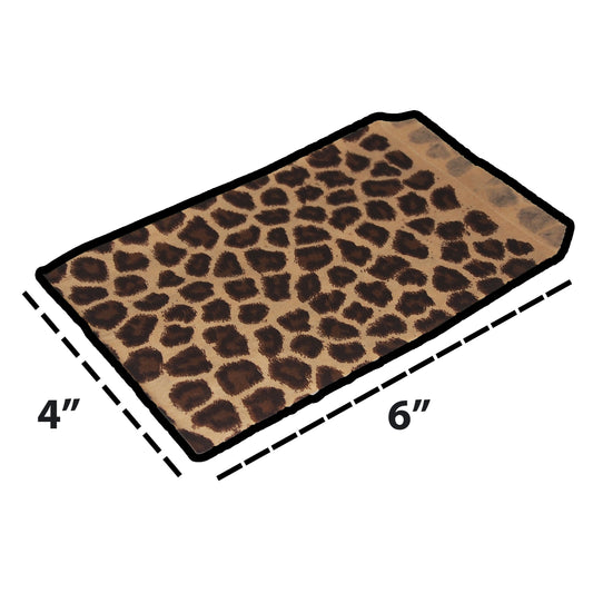 Leopard/Cheetah Pattern Bags Flat Paper Gift Bags