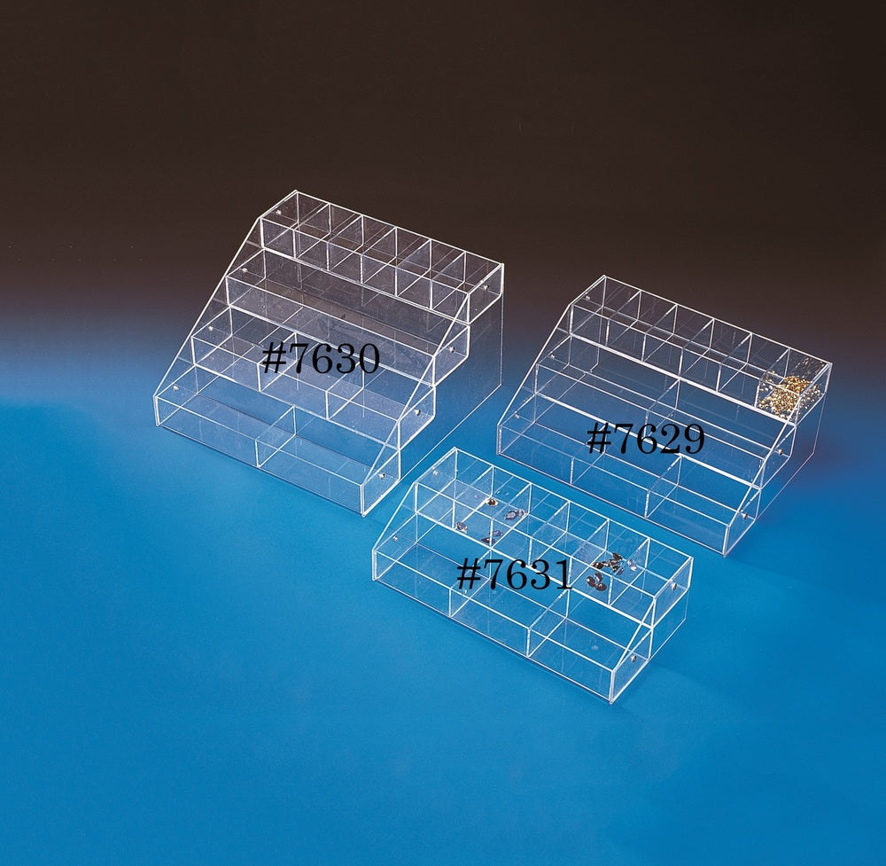 2-Tier & 9 Compartment Countertop Display
