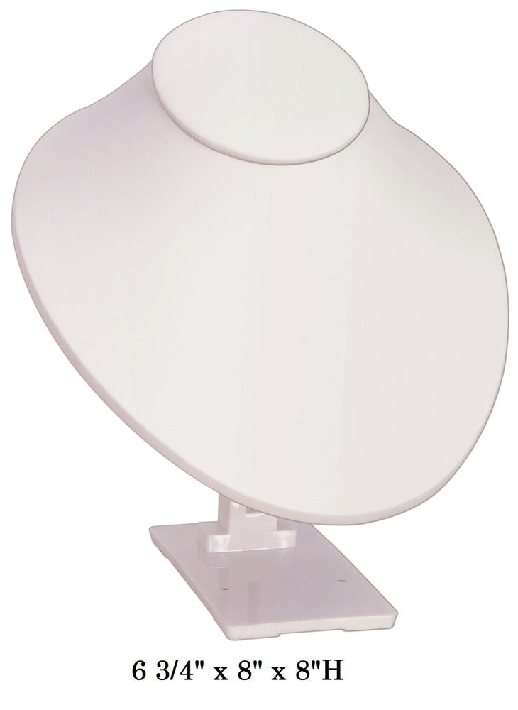 White Adjustable Angle Large Stand Jewelry-Displays