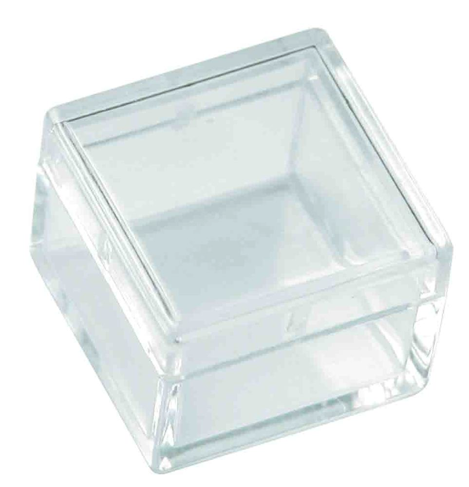 Mini Square Storage Box -10 Boxes (1" x 1" x 3/4")