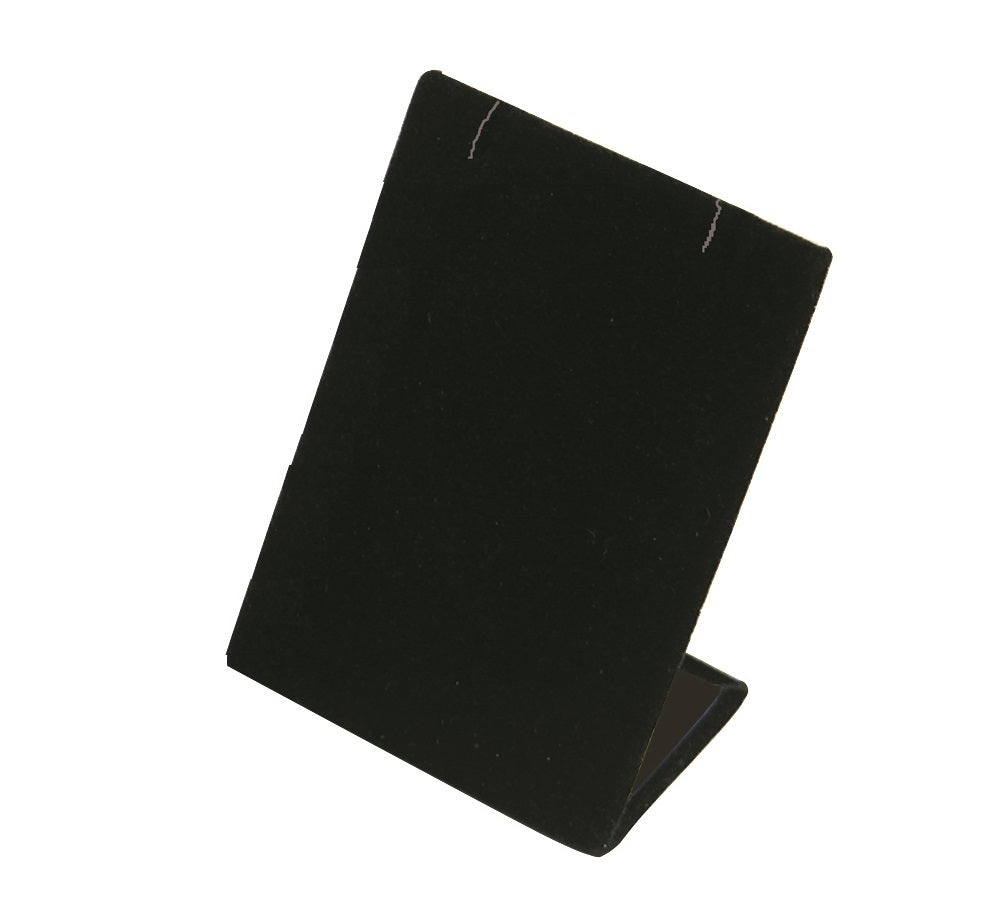 Black Single Rectangular Earring Display