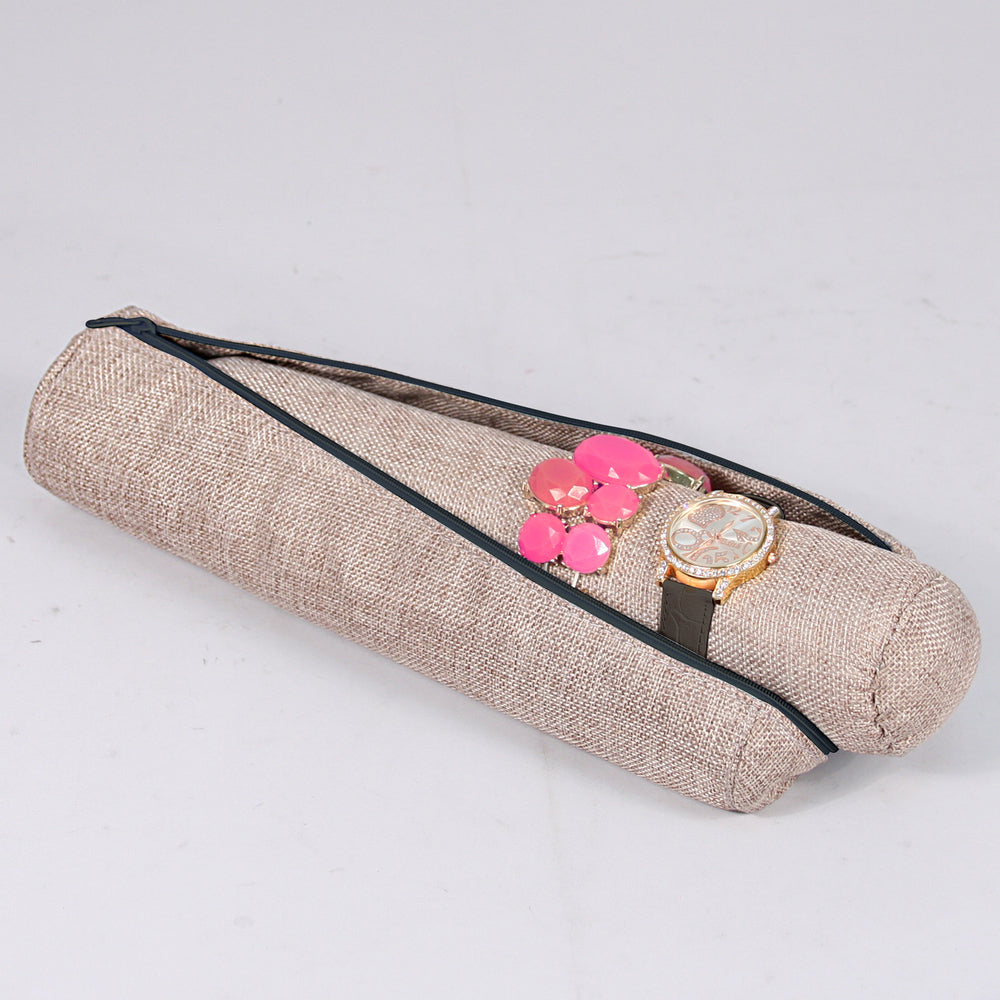 Jewelry Roll w/ Zipper Pouch