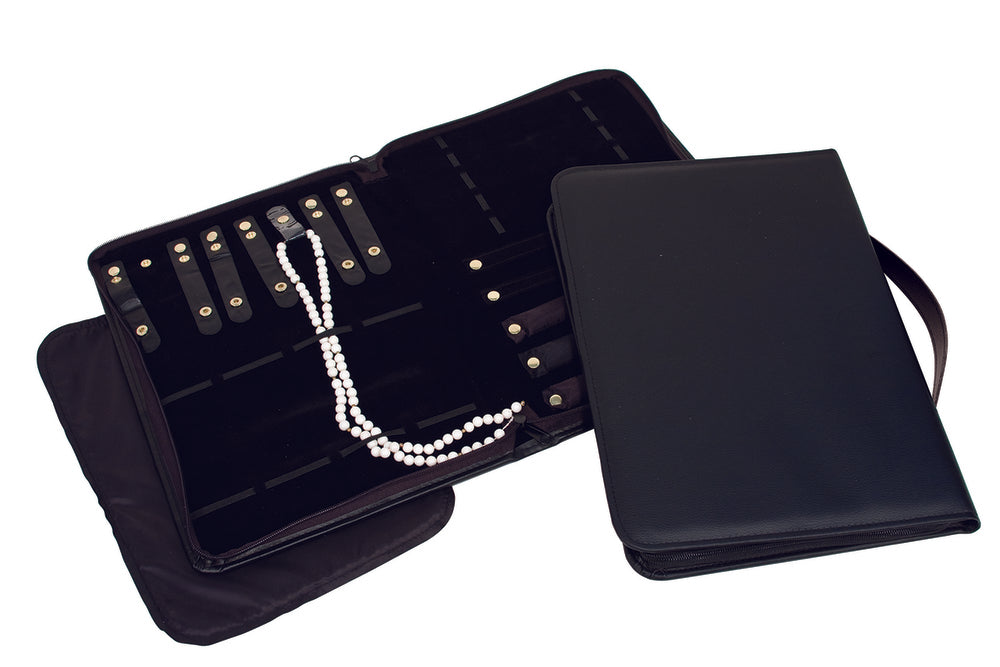 Black Leatherette Folders - Combination