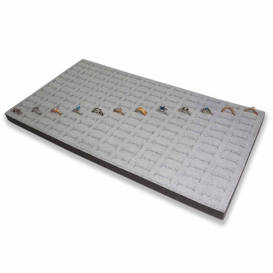 144 Slot Jewelry Ring Foam Display Insert Liner - Multiple color choices, 2Pcs/Pack