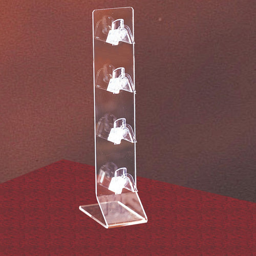 4 Tier Slanted Base Acrylic Eyewear Display