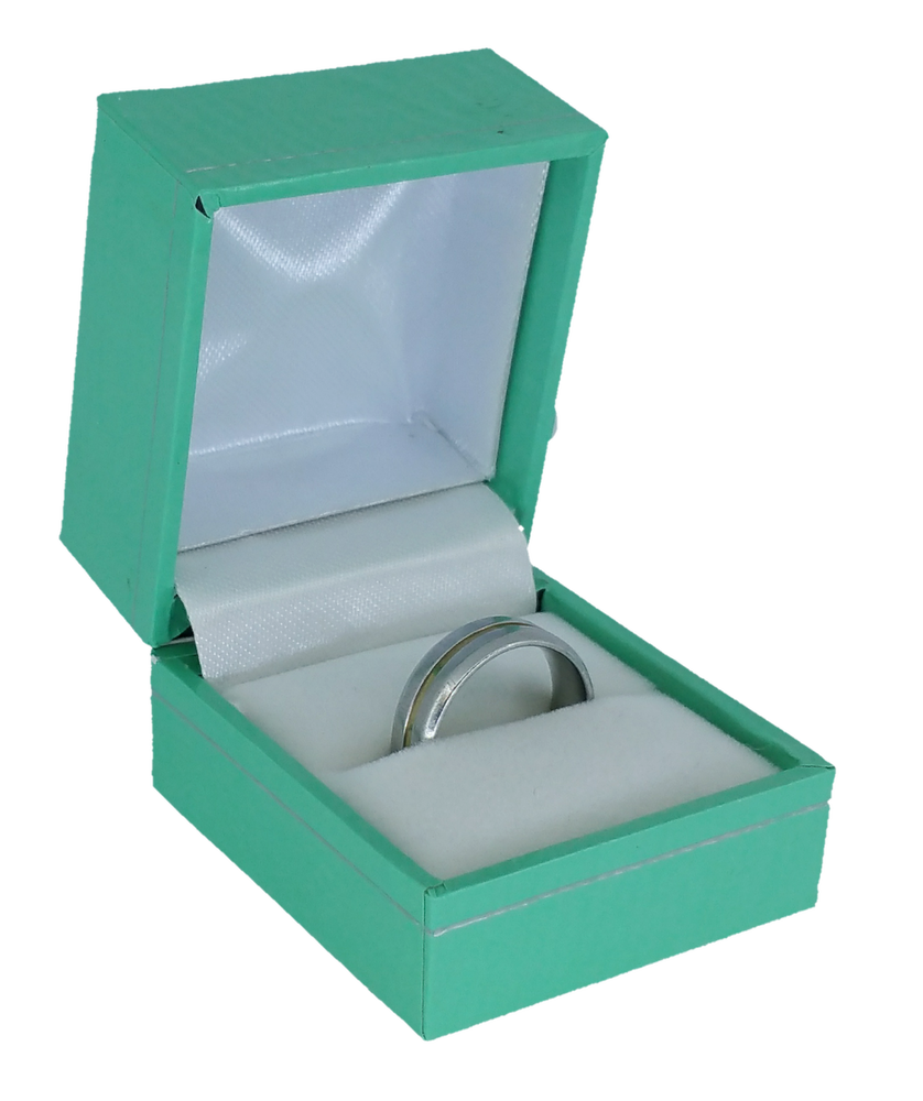 Robin's Egg Blue Ring Gift Jewelry Box