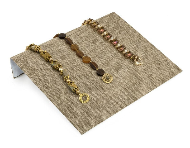 Burlap Fabric 10 1/4" Wide Bracelet Ramp