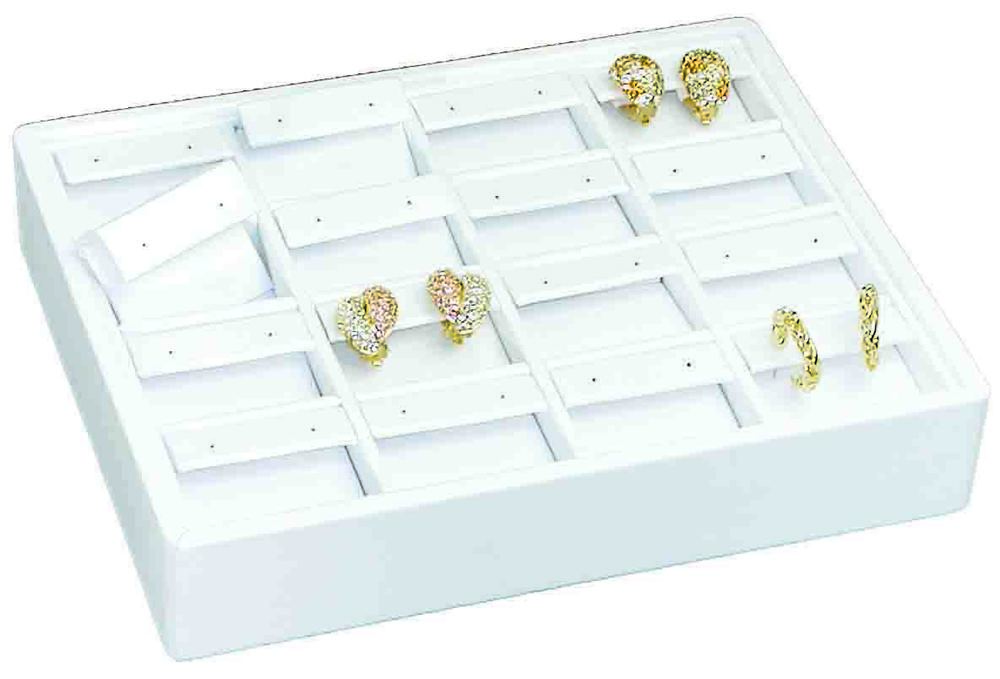 Small Stackable 16 Pair Showcase Earring Display Tray