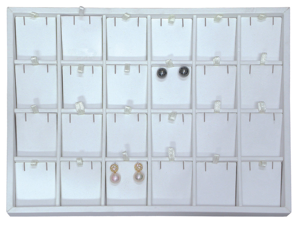 Medium 24 Pendant/Earring Pad Jewelry Insert Tray