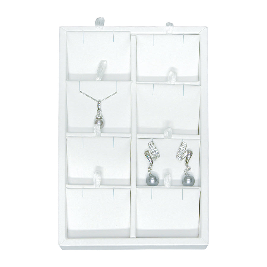 Small 8 Pendant/Earring Pad Insert Jewelry Display Tray