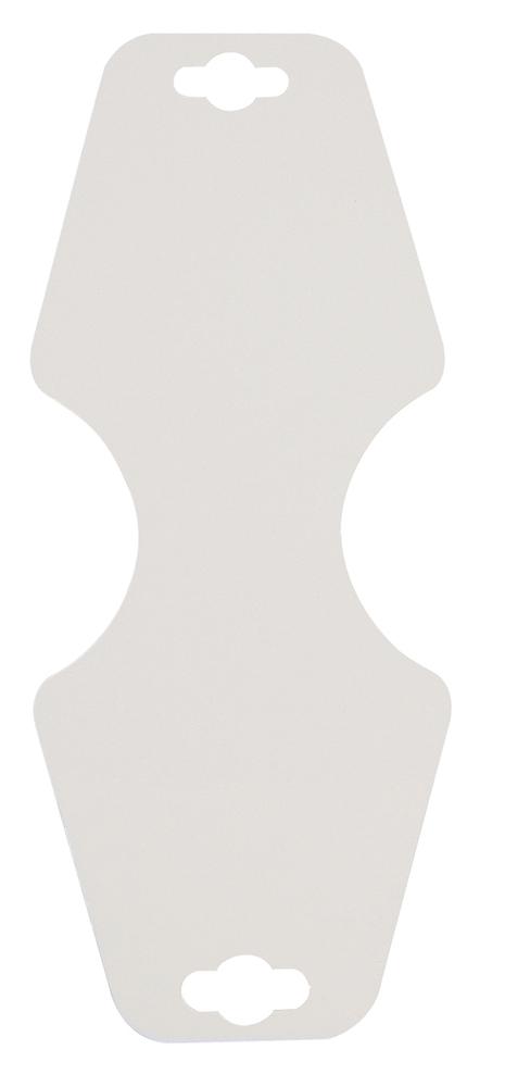 Large Necklace/Bracelet Foldover Cards - 100pcs/pack - (3 color options)