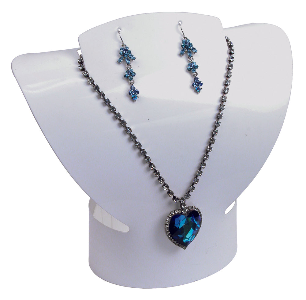 Black Foldable Plastic Necklace/Pendant Display