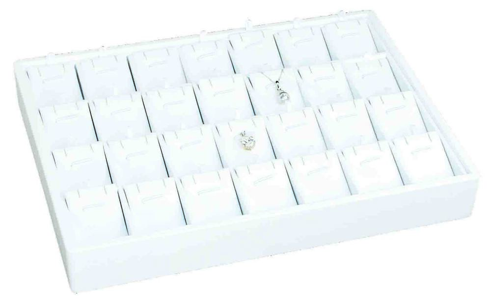 Stackable 28 Pendant/Earring Showcase Display Tray