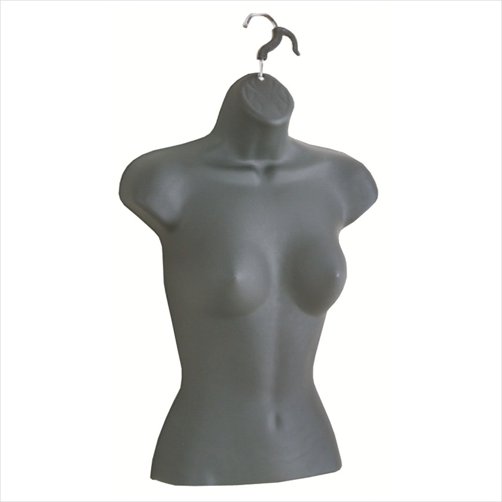 Ladies Upper Body Black Torso Form