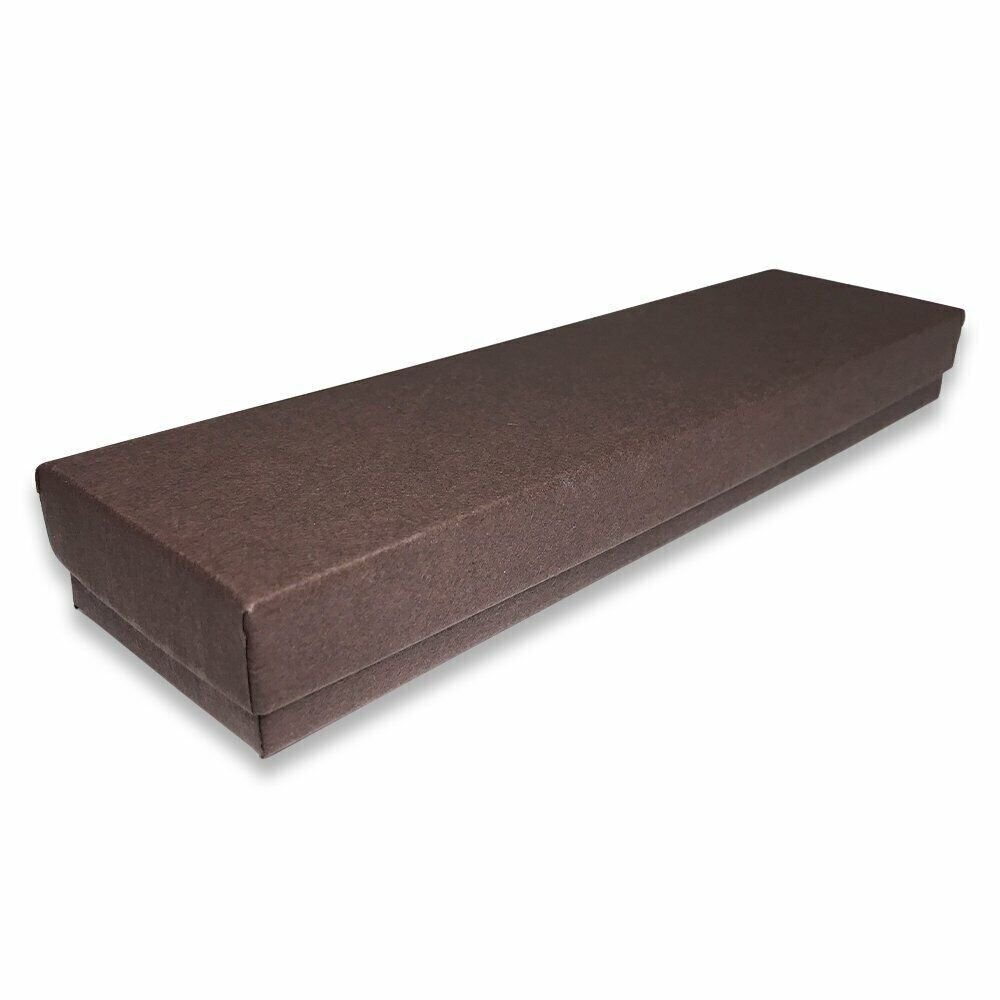 N'icePackaging – USA-Made Chocolate-Brown Kraft Cotton Filled Boxes - for...