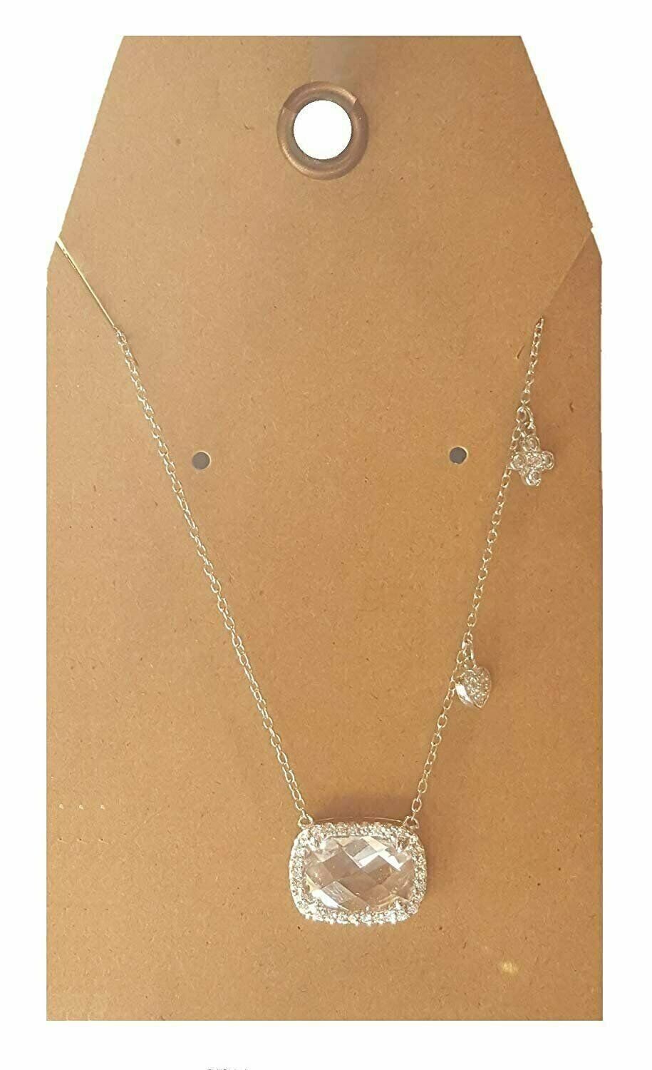 Kraft Combination Necklace and Earring display Card