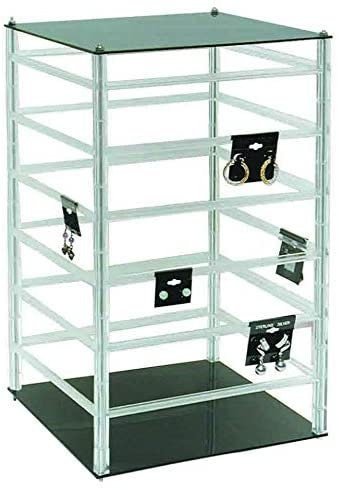 100 Qty French Clip 2" x 2" Hanging Earring Cards.