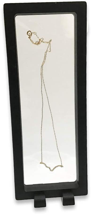 1 Qty - 3D Suspension Jewelry Display Box - Freestanding - w/ 2-piece Packer Box included