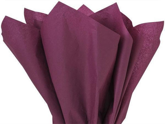 Burgundy Tissue Paper 15" x 20" - 50 Sheets