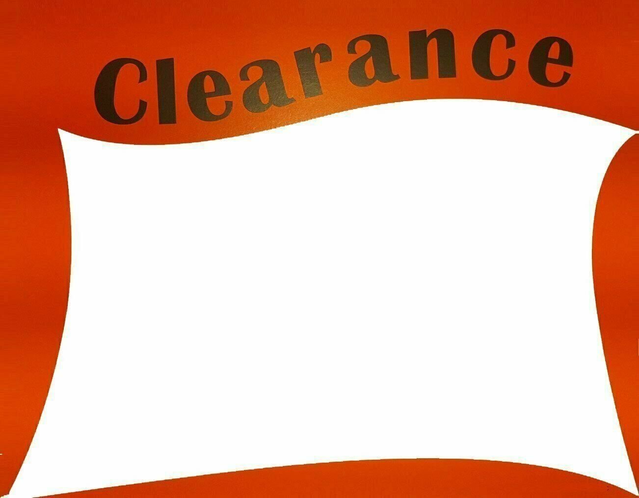 7" x 5.5" Writable Paper Retail Store Price Signs Heavy duty cardstock.