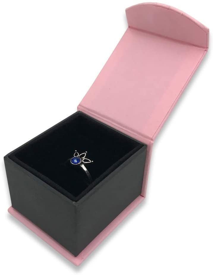 1 Qty - Teal-Duck Magnetic Flap Watch (Pillow) Jewelry Box - Textured Gift Box