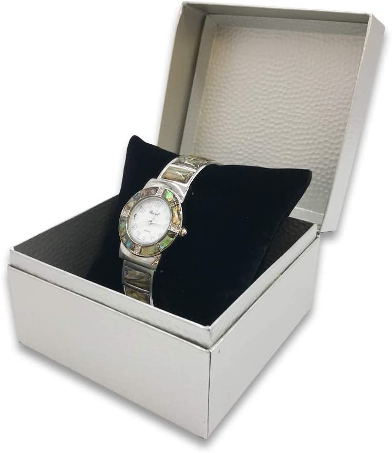 N'icePackaging - 3 Qty - Pre-Wrapped Paper Jewelry Gift Box with Pre-Folded Bow-Tie Sleeve and Velvet Insert (Copper OR Silver)