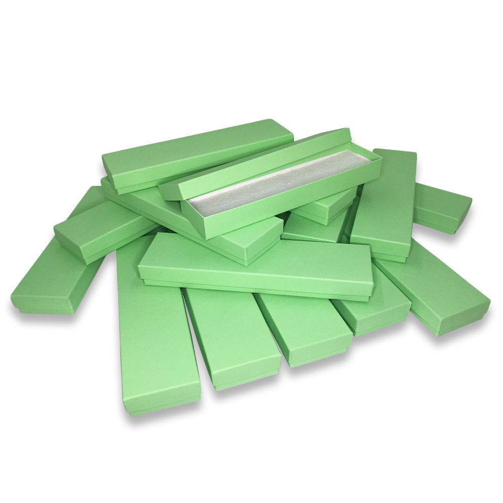 N'icePackaging - USA Manufactured Light Mint-Green Cotton Filled Gift Boxes -...