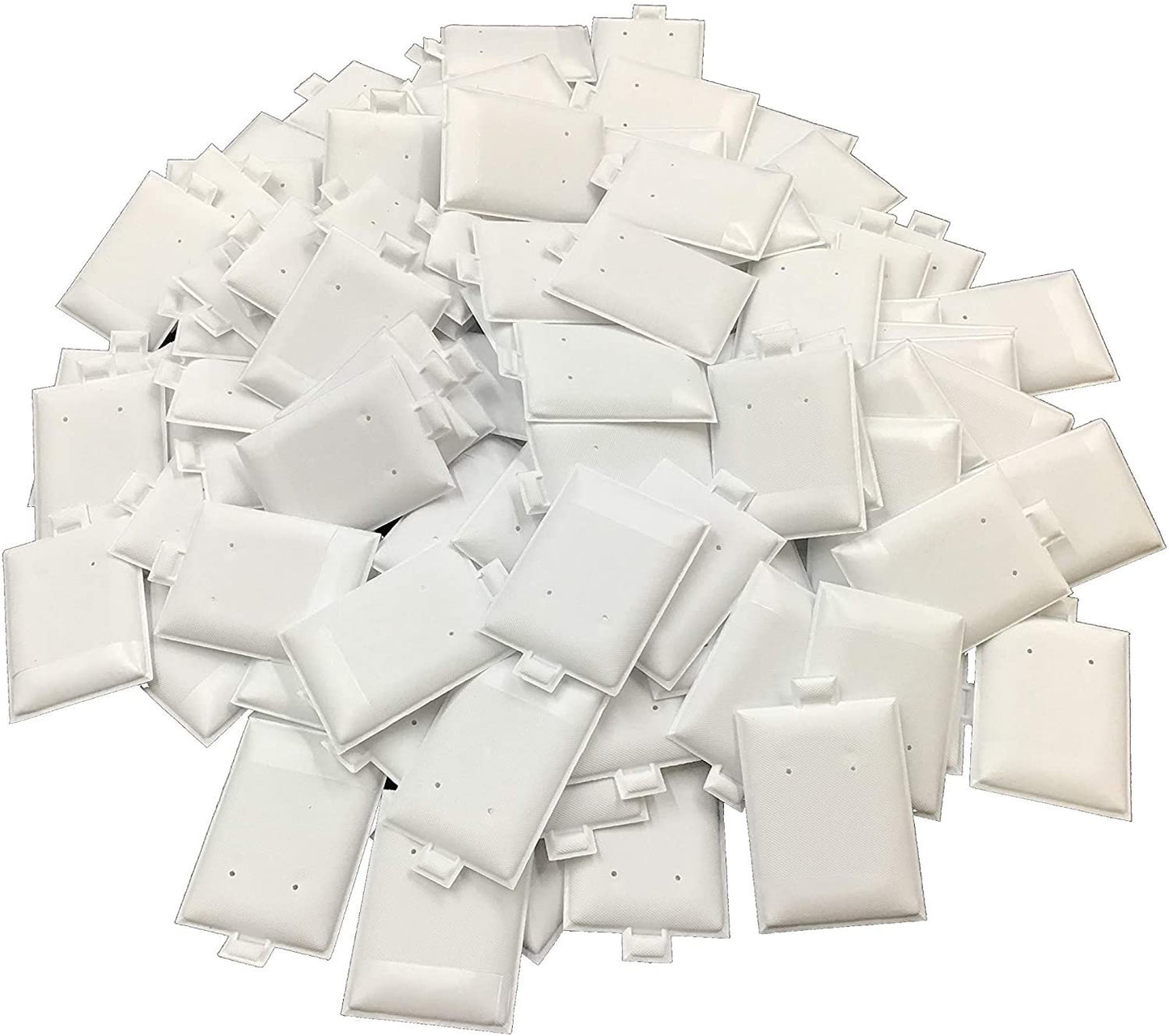 200 Qty Vinyl Puff Pad Earring Cards, Puff Cards for Earrings.