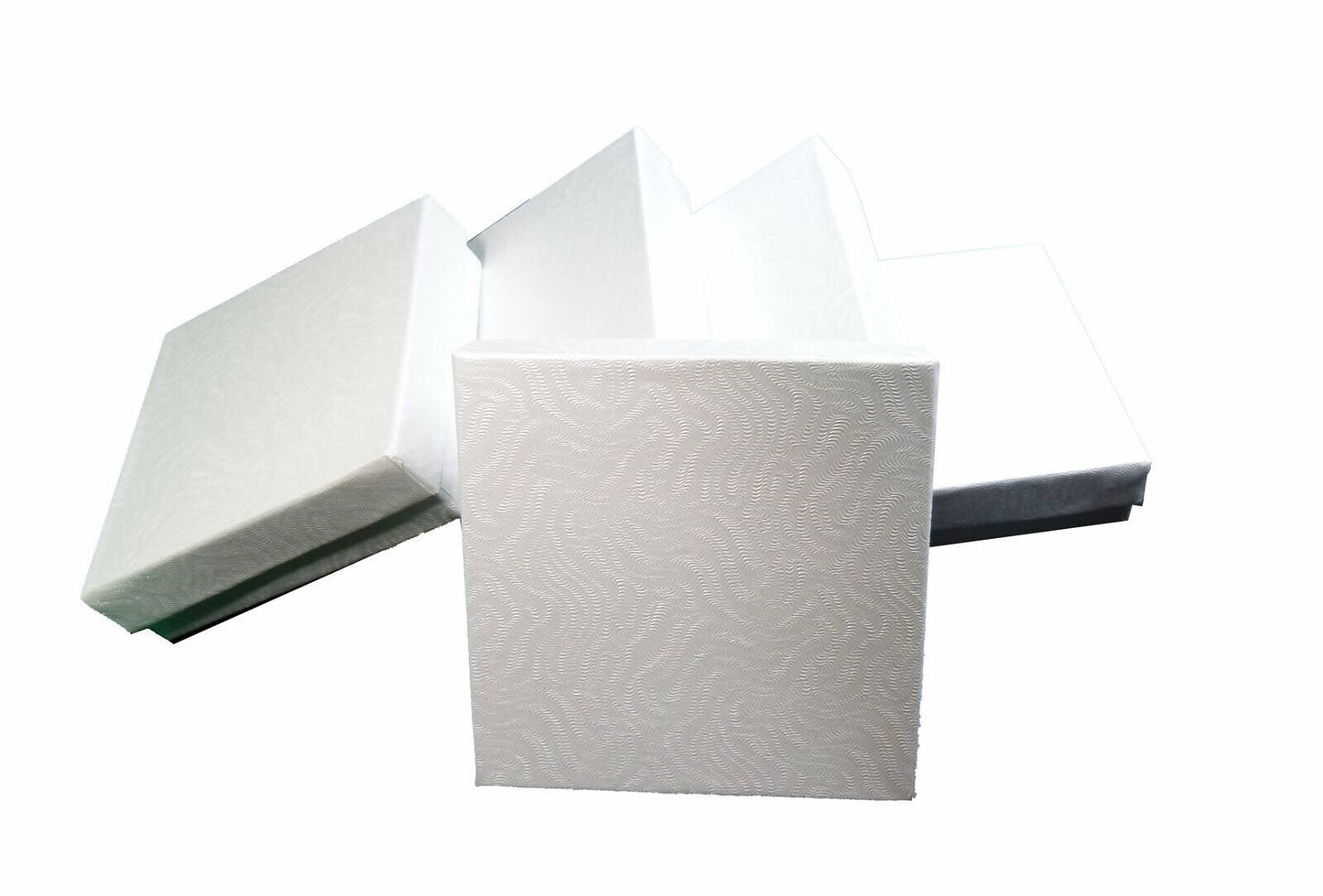 N'icePackaging – Imported White-Swirl Cotton Filled Boxes - for...