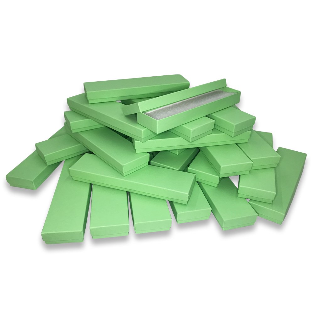 N'icePackaging - USA Manufactured Light Mint-Green Cotton Filled Gift Boxes -...