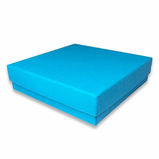 N'icePackaging – 10 Qty USA-Made Light Sky-Blue Cotton Filled Boxes - for...