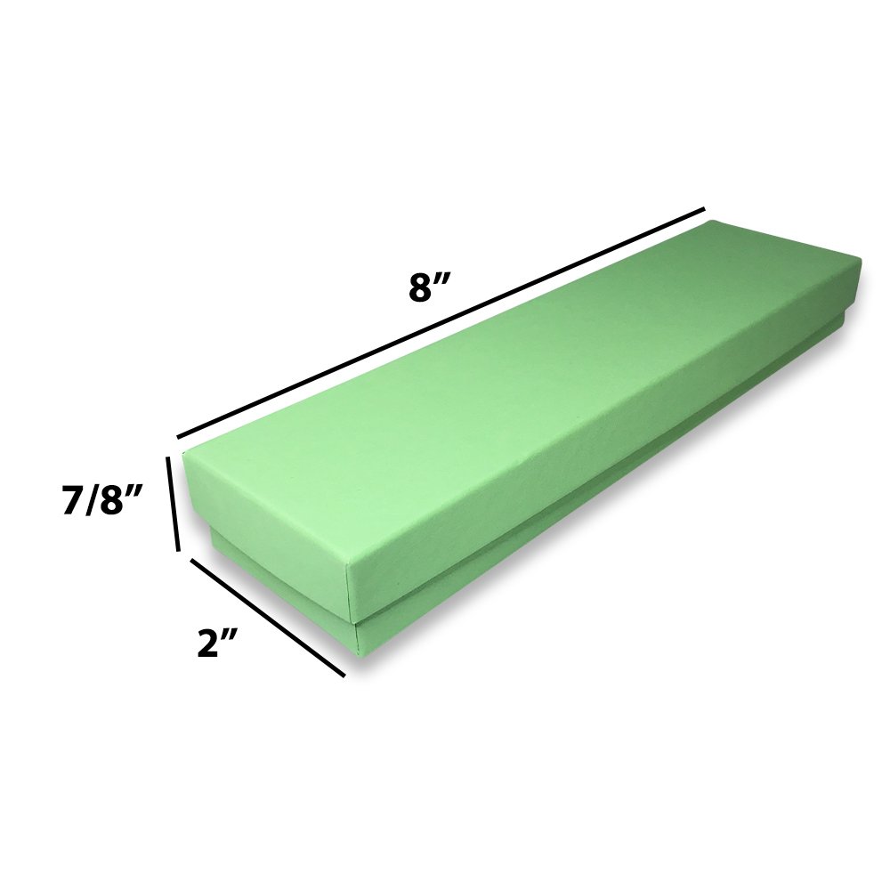N'icePackaging - USA Manufactured Light Mint-Green Cotton Filled Gift Boxes -...