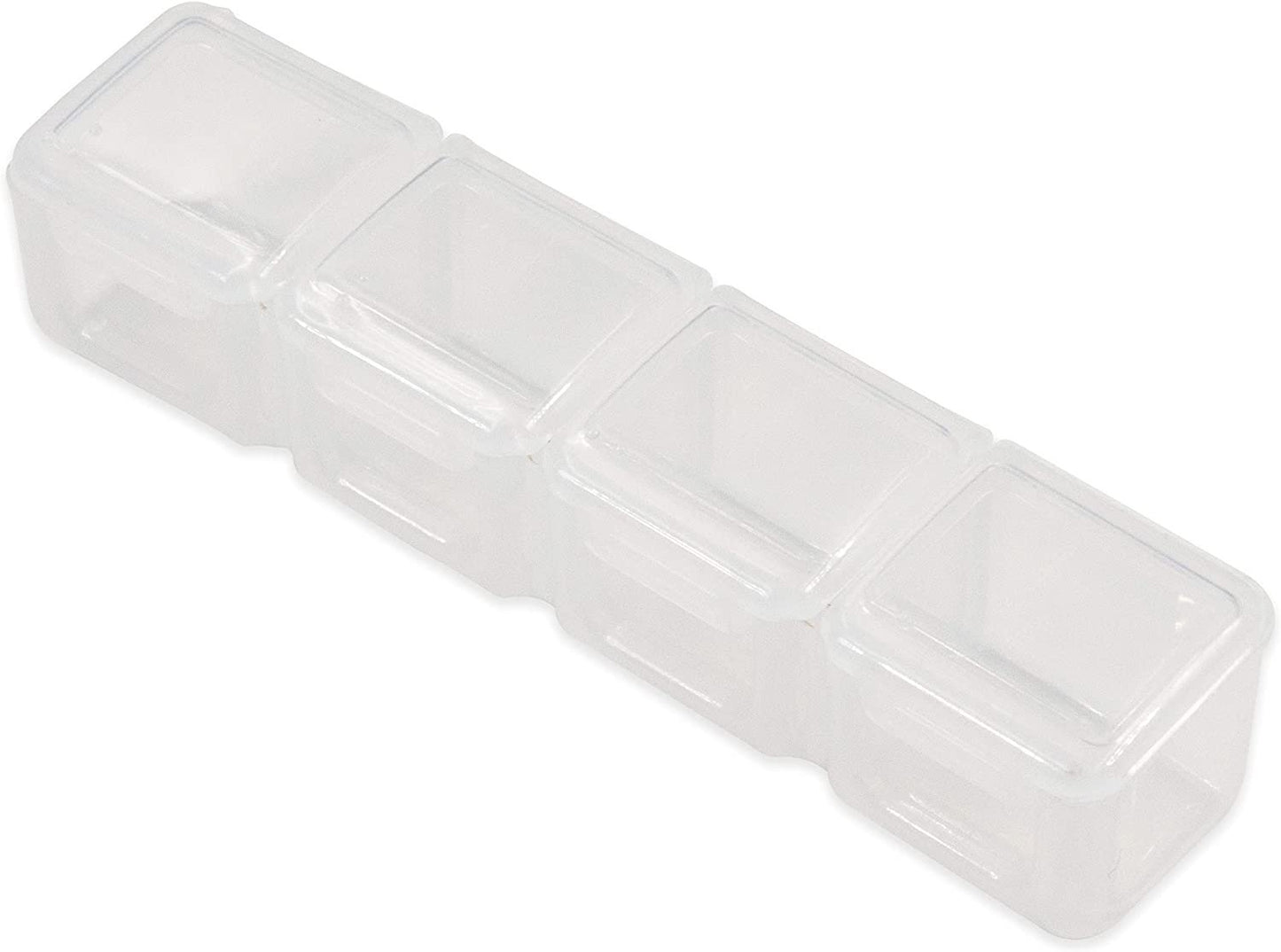N'icePackaging - Plastic Storage Organizer - Multi-Compartment - For Small collectibles / Screws / knick-knacks