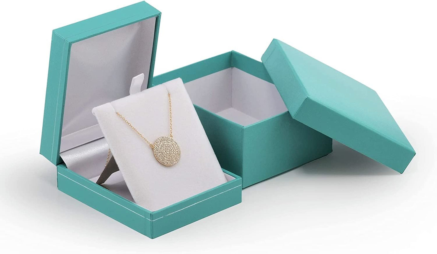 Classic Large Pendant Jewelry Gift Box w/ Insert