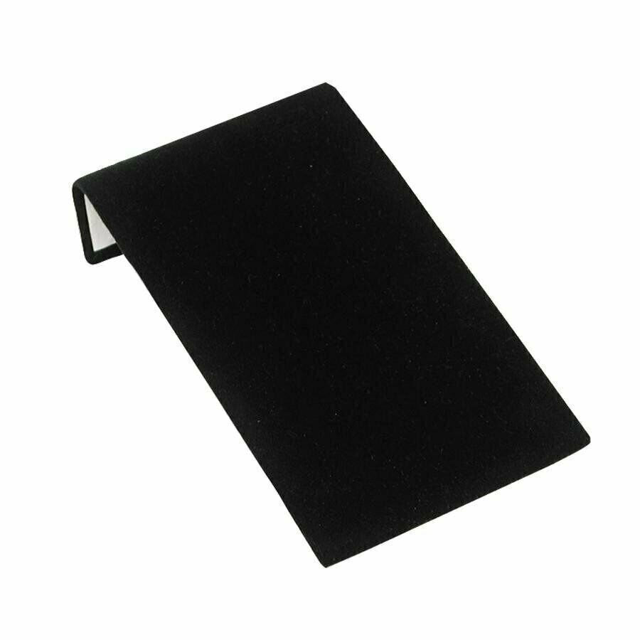 Black Velvet 4 3/4" Wide Bracelet Ramp