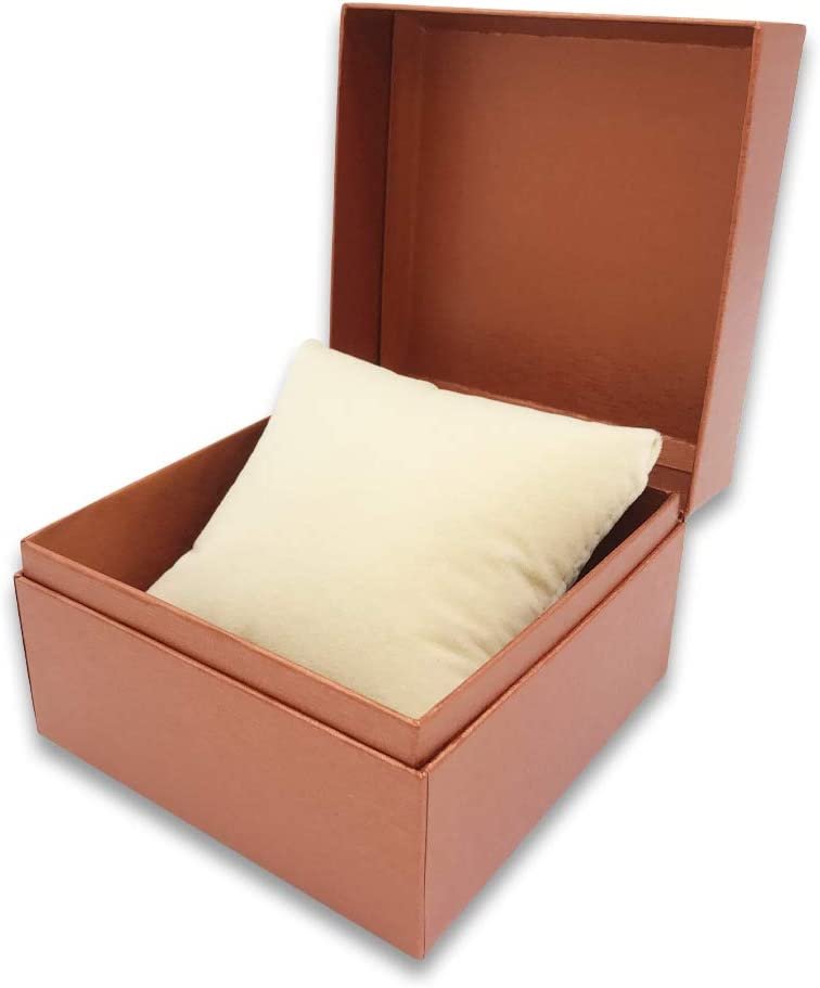 N'icePackaging - 3 Qty - Pre-Wrapped Paper Jewelry Gift Box with Pre-Folded Bow-Tie Sleeve and Velvet Insert (Copper OR Silver)