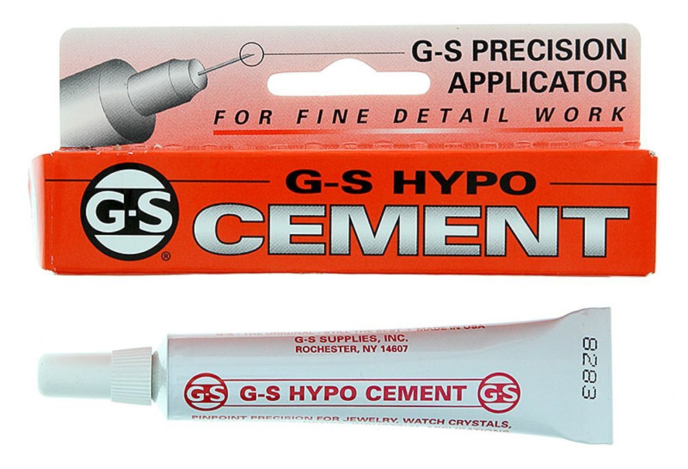 Set of 2 GS Supplies G-S Hypo Cement, Transparent