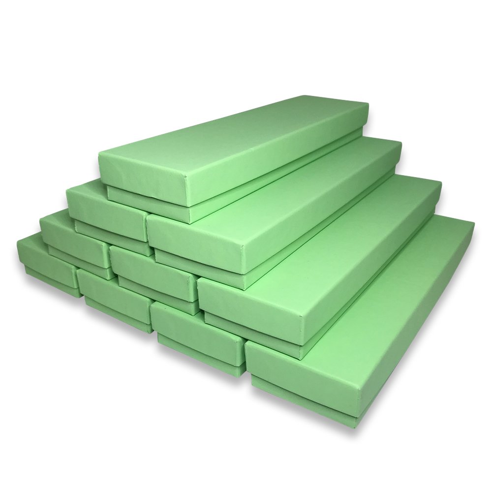 N'icePackaging - USA Manufactured Light Mint-Green Cotton Filled Gift Boxes -...