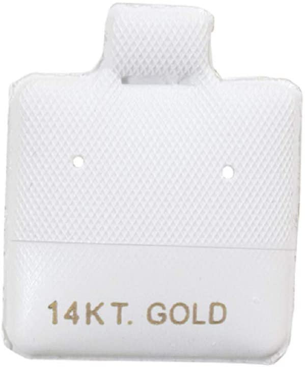 200 Qty Vinyl Puff Pad Earring Cards, Puff Cards for Earrings.