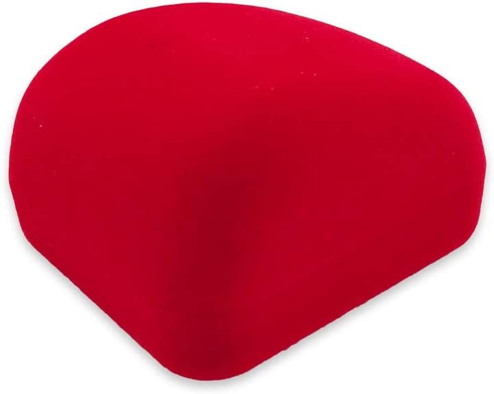3 Qty - Premium Flocked Velour Jewelry Box - For Rings / Bracelets / Watches / Bangles / Earrings